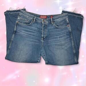 Lucky Brand Wide Leg High Rise Tomboy Jeans